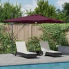 Roma Parasol Raudona 286 x 284 x 270 cm