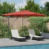 Roma Parasol Raudona 286 x 284 x 270 cm