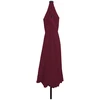 Sodo skėtis 395 x 395 x 245 cm Poliesteris Apvali Bordo raudona