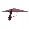 Sodo skėtis Bordo raudona 248,5 x 247,5 x 160 cm