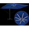 Skėtis nuo saulės su užraktu Azurblau 352 x 251 x 265 cm