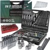 Partner Įrankių rinkinys 216el. 1/4", 3/8", 1/2" (6-kątnych) (4-32mm) PREMIUM