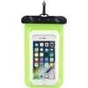 Oem Atsparus vandeniui bag for mobile phone with plastikas closing žalias