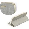 Dėklas Forcell Oem Flip case for iPhone 7 / 8 / SE 2020 / SE 2022 Luna Book Gold sidabrinis