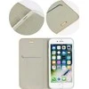 Dėklas Forcell Oem Flip case for iPhone 7 / 8 / SE 2020 / SE 2022 Luna Book Gold sidabrinis
