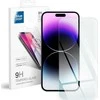 Grūdintas stiklas iPhone 14 PRO (pilnai klijuojamas) Blue Star 5D juodas