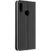 Dėklas Oem Flip case for Huawei P Smart 2019 Luna Book Carbon juodas