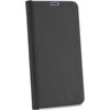 Dėklas Oem Flip case for Huawei P Smart 2019 Luna Book Carbon juodas