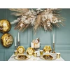 Party Deco Popierinės lėkštutės auksinės "40 gimtadienis" 6vnt