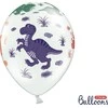 Party Deco Balionai Dinozaurai Party deko 30cm/6vnt. balti