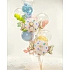 Party Deco PartyDeco Balon fol.Cukierek Happy B-day 61x37 mix 77737