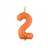 Party Deco PartyDeco Balon fol.Cyfra 2 86cm pomar.FB411T-2 31622