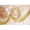 Party Deco Balionas folinis skaičius 9 gelsvas matinis 72cm