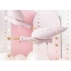 Party Deco Folinis balionas "Gandras" 103&amp;60cm rausvas