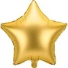 Party Deco Folinis balionas "Auksinė žvaigždė" 48cm