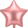 Party Deco PartyDeco Folinis balionas Žvaigždė, rožinio aukso 48 cm