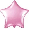 Party Deco Folinis balionas "Žvaigždė" 48cm rožinis