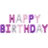 Boland Traciks Folinis balionas "Happy birthday" spalvoti