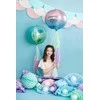 Party Deco Balionas Ombre PartyDeco Ø35cm folinis/žalsvas