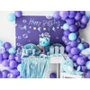 Party Deco PartyDeco Folinis balionas "Narvalas"