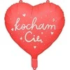 PartyDeco Party Deco BALON FOLIOWY SERCE KOCHAM CIE