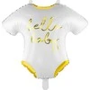 Party Deco Folinis balionas "Hello baby" 51&amp;45cm