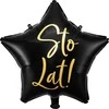 PartyDeco Party Deco Foil Balloon Šimtmetis!, 40cm, juoda