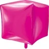 Party Deco Folinis balionas Cubic 35*35*35cm rausvas