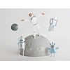 Party Deco PartyDeco Balon fol.Robot 37x80cm mix FB394 43137