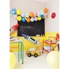 Party Deco Folinis pastatomas balionas "Mokyklinis autobusas" 66*36 cm