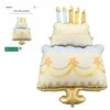 Party Deco PartyDeco Balon fol.Tort 62x104 mišinio 86623