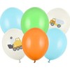 Party Deco PartyDeco Balionų rinkinys Statybos, 6vnt