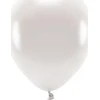 Party Deco Eco balionai 10 vnt 30cm blizgantys perlo spalvos