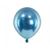 Party Deco Boland Traciks Mėlyni blizgūs balionai, 50 vnt.