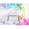 PartyDeco Stiprūs balionai Šviesiai persikinė 30 cm, 50vnt