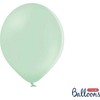 PartyDeco Stiprūs balionai Pistacijų žalia 30 cm, 50vnt