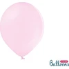 PartyDeco Stiprūs balionai Šviesiai rausvi 30 cm, 50vnt