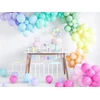 PartyDeco Stiprūs balionai Šviesiai rausvi 30 cm, 50vnt