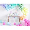 PartyDeco Stiprūs balionai Pistacijų žalia 30 cm, 50vnt