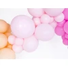 PartyDeco Stiprūs balionai Šviesiai rausvi 30 cm, 50vnt