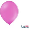 PartyDeco Stiprūs balionai Fuksijos spalvos 30 cm, 50vnt
