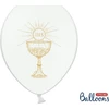 Party Deco PartyDeco Balony 30cm IHS PastelPureWhite A50 92081