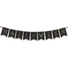 Party Deco PartyDeco Girlianda juoda Halloween'as, 20x175