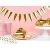Party Deco Dovanų dėžutės auksinės 10 vnt 6*6*5,5cm