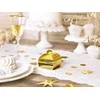 Party Deco Dovanų dėžutės auksinės 10 vnt 6*6*5,5cm