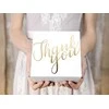 Party Deco Dėžutės pyragaičiui "Thank You" 10 vnt 14*8,5*14cm