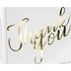 Party Deco Dėžutės pyragaičiui "Thank You" 10 vnt 14*8,5*14cm