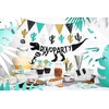 Party Deco PartyDeco GRL40, Juosta, Popierius, Juoda, Vakarams, Sieninis, 900 mm
