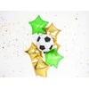 Party Deco PartyDeco Folinis balionas "Futbolo kamuolys" 40 cm