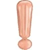 Party Deco Balon foliowy znak ! rožinė złoto 28x86cm